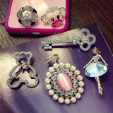 Broche femme en Fils de soie - Ref 1184138 Image 18