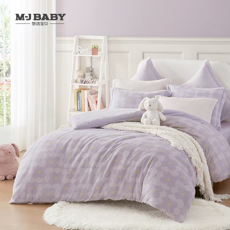 梦洁宝贝牛奶绒花骨朵梦幻时光