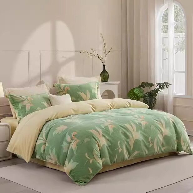 梦洁迪诺/沐春风馨德绒四件套