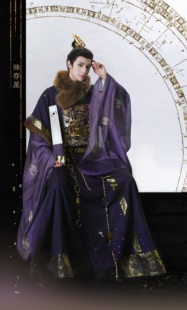 【禄存】明制补服褡护道袍刺绣织金神仙男女春秋装如是观原创汉服