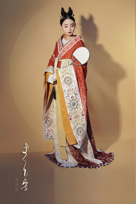 如是观重工南北朝大袖襦复原风