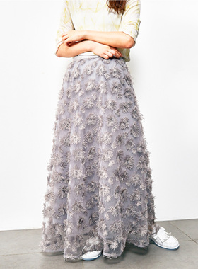 日代国内现货折扣日本furfur 提花半身裙 RWFS202007