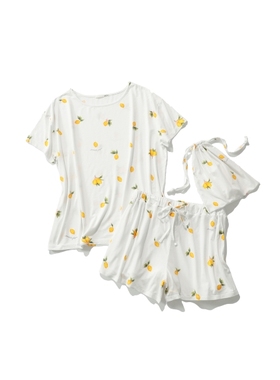 日本gelato pique睡衣冰淇淋莫代尔棉水蜜桃睡衣居家服PWCT202845