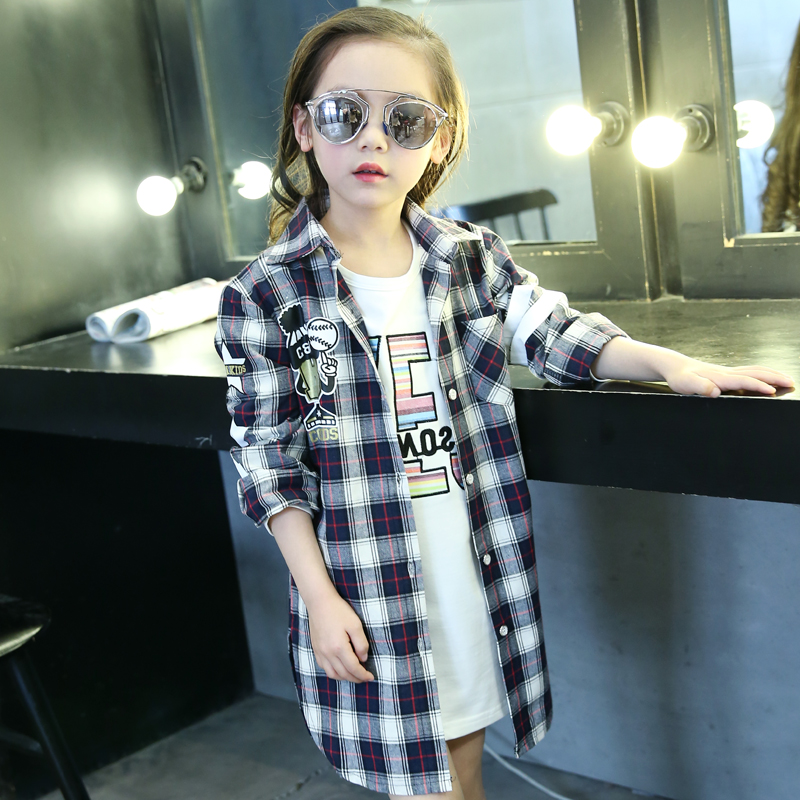 Chemise fille à manche longue - Ref 2084689 Image 5