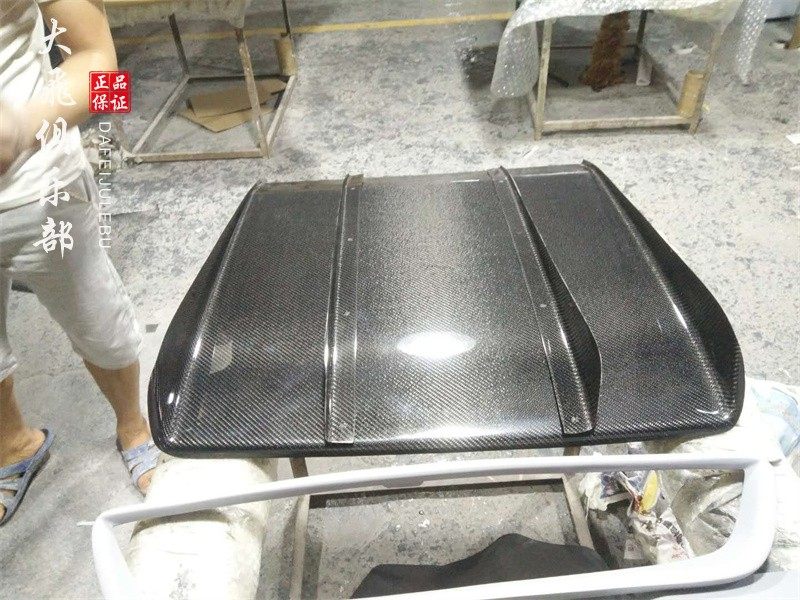 三菱EVO9改装碳纤维后唇护板包围
