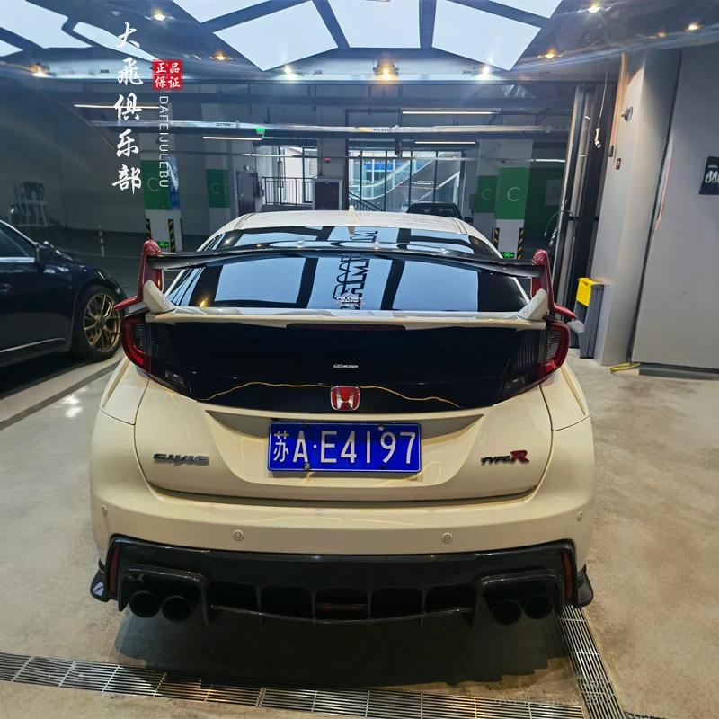 CIVIC思域type-r碳纤维尾唇包围