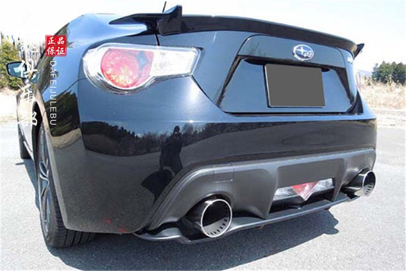 GT86BRZ改装碳纤维后唇大小包围