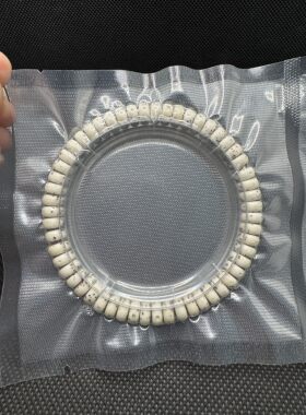 海南星月菩提籽3X7药片隔片单圈手串原生态高密顺白佛珠男女文玩