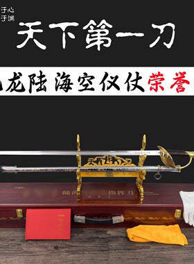 92式A10天下第一刀九龙陆海空仪仗指挥荣誉刀沈从岐升旗刀未开刃