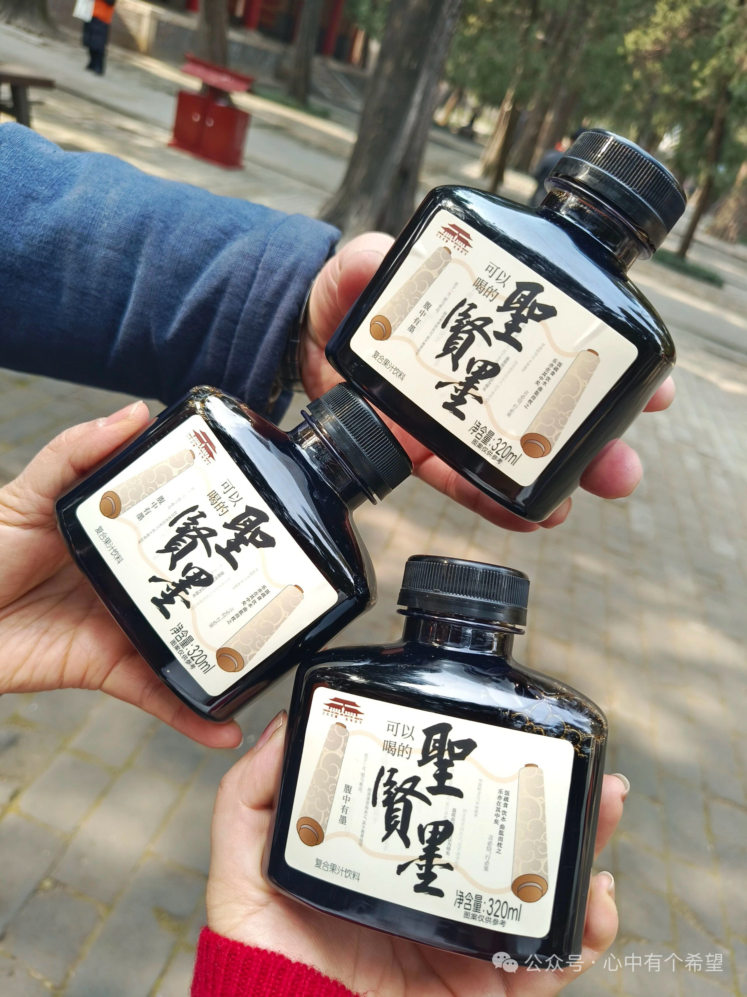 山东曲阜孔庙孔府博物馆尼山圣境景区聖圣贤墨文昌墨文创墨汁水
