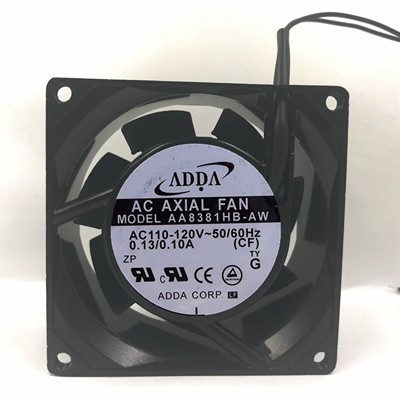 全新ADDA 8cm 8038 110v AA8381HB-AW 机柜交流风机散热风扇