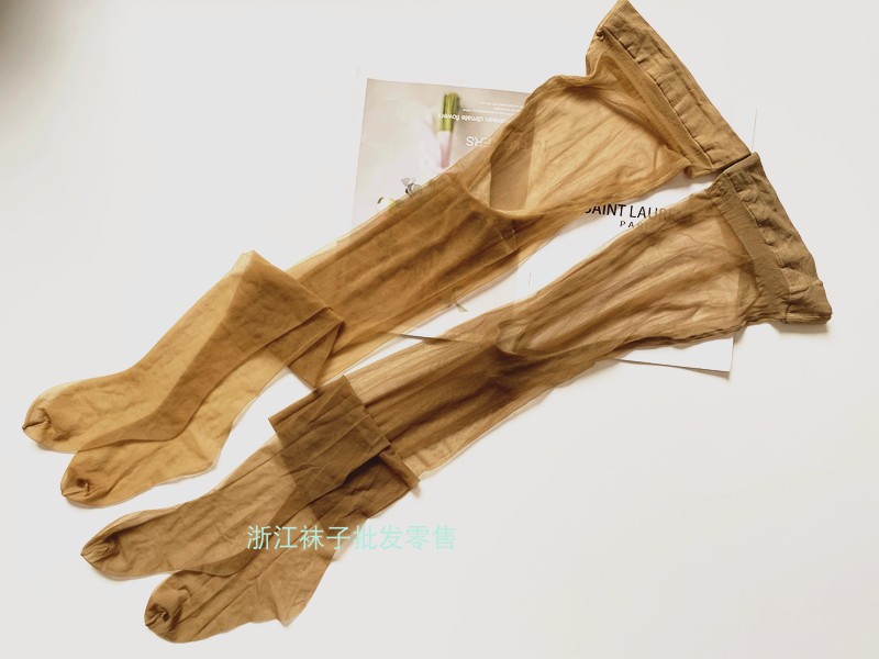 连裤丝袜带脚型无痕加长欧美
