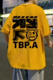 T653FP28纯棉短袖t恤男生情侣装印花体恤上衣宽松潮流半袖tee，男装T恤，星座304A