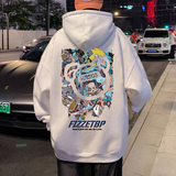 CM035FP60新品纯棉卫衣男宽松套头帽衫休闲上衣，男装卫衣，星座304A