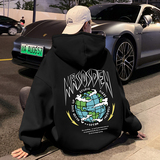 CM02FP60新款100%纯棉连帽卫衣高级感慵懒风休闲外套，男装卫衣，星座304A