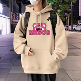 M030FP60新款连帽卫衣休闲草莓熊外套ins潮牌情侣装宽松帽衫上衣，男装卫衣，星座304A