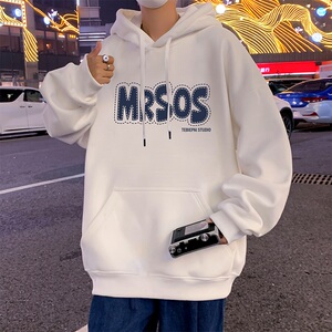 CM062FP60加绒65新款连帽卫衣宽松帽衫oversize休闲图片