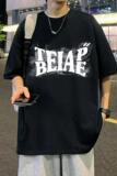 T663FP26新款高街上衣纯棉短袖t恤男休闲半袖情侣装休闲，男装T恤，星座304A
