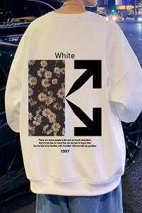W393加绒C新品加绒加厚外套情侣宽松上衣印花套头圆领卫衣男图片