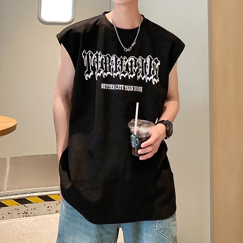 B120FP28新款坎肩背心男休闲运动篮球跑步健身训练无袖t恤潮流,男装背心/马甲,星座304A