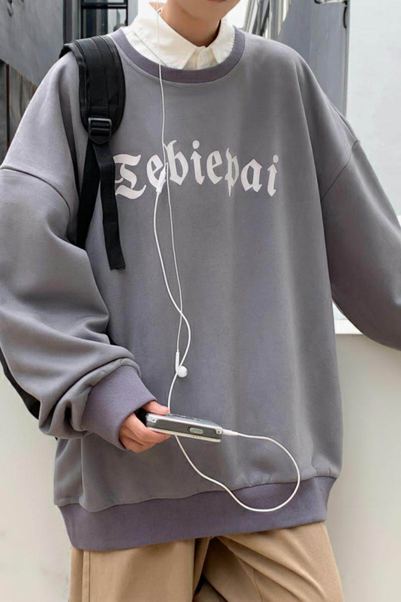 A602P48新款套头圆领打底衫高街衣服oversize男士卫衣,男装卫衣,星座304A