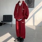 TZ2829FP110新品运动卫衣套装连帽拉链开衫休闲宽松外套，男装休闲套装，星座304A