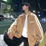 H185FP78新款麂皮绒夹克休闲宽松外套，男装夹克，星座304A