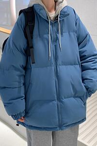 MY03D新品加厚棉袄外套港风潮流宽松ins潮牌面包棉服棉衣男图片
