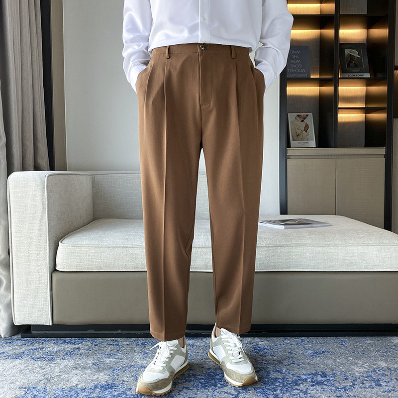 XZ304B-2-KZ511-AP65秋季垂感西裤弹力免熨潮流图片