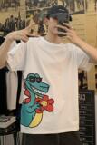 XZ304A-ST335BP25新款夏季短袖t恤男潮牌印花情侣打底衫潮流，男装T恤，星座304A