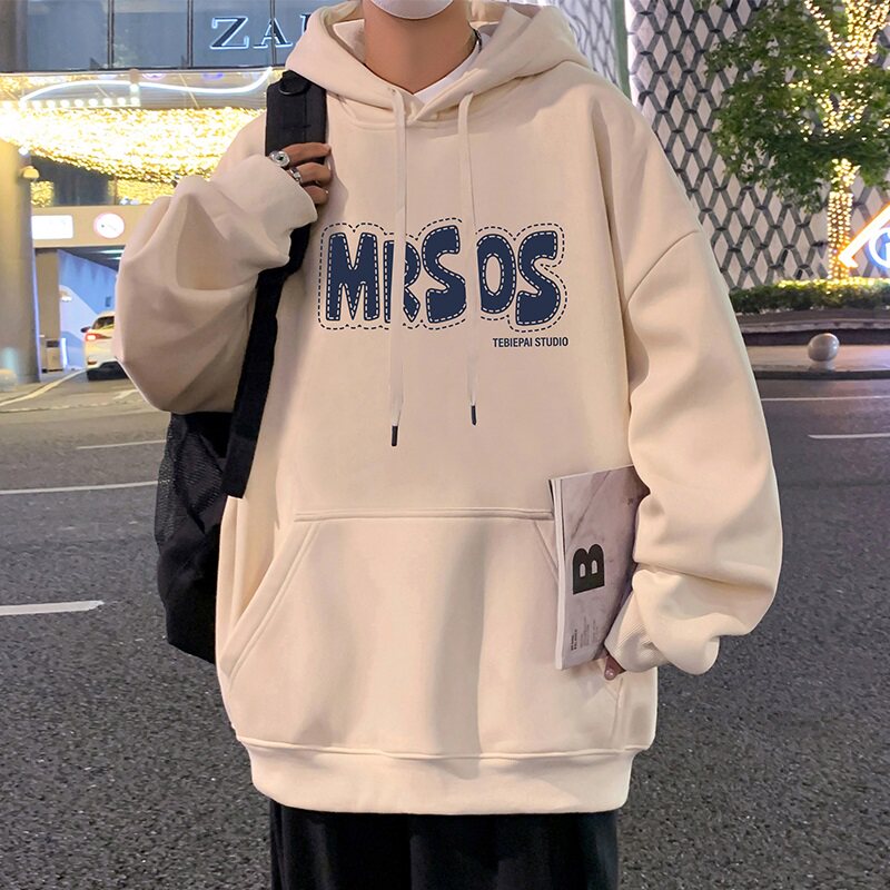 CM062FP60加绒65新款连帽卫衣宽松帽衫oversize休闲,男装卫衣,星座304A