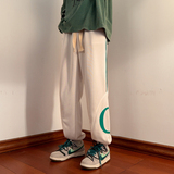 K873FP50新款裤子男长裤休闲宽松男生束脚运动卫裤现货，男装休闲裤，星座304A