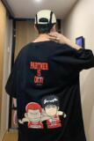 XZ304A-ST558A新款夏季灌篮高手短袖t恤男卡通动漫印花潮流，男装T恤，星座304A
