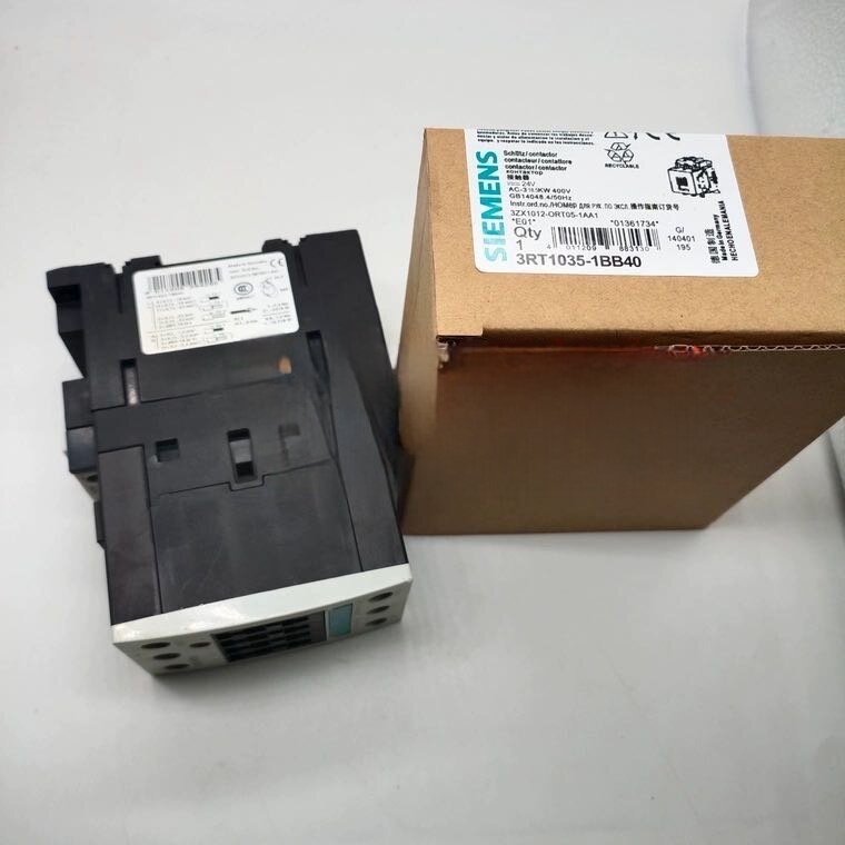 原装正品接触器3RT1035-1BB40直流接触器DC24V全新现货