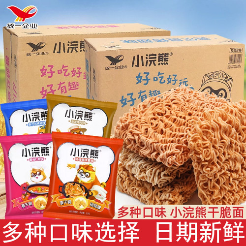 小浣熊干脆面干吃面统一方便面整箱装儿童解馋小零食小吃休闲食品 - 封面