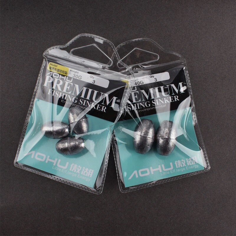 AOHU 플라스틱 심장은 라인 올리브 코어 리드 드롭 물방울 리드 드롭 장거리 앵커 물고기 낚시 리드 드롭 방지 매달린 바닥 리드 드롭을 다치게하지 않습니다