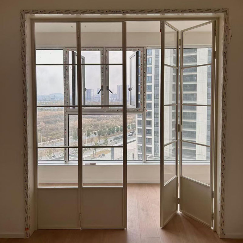 韩系复古折叠门内胶工艺工厂直销