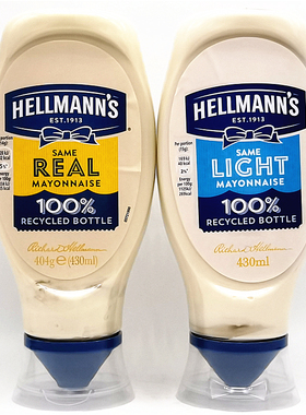 Hellmann's Real Mayonnaise 好乐门原味 淡味蛋黄酱方便装