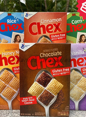 General Mills Chex美国通用磨坊将军无麸质早餐脆米玉米小麦麦片