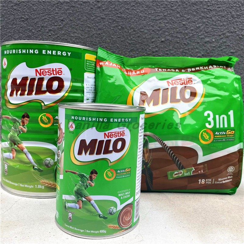 Nestle Milo Chocolate进口雀巢美禄可可巧克力冲饮粉麦芽饮品_虎窝淘