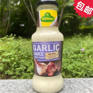 kuhne garlic Sauce Creamy Piquant 冠利奶油辣味蒜味酱调味酱