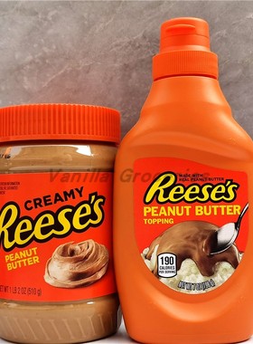 Reeses Creamy Peanut Butter 美国进口瑞斯牌原味幼滑花生酱