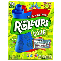 Nerds Soft Chewy Rope Crunch American imported colorful granular Crisp Candy Long Strip Colorful Rope Candy thumbnail 7
