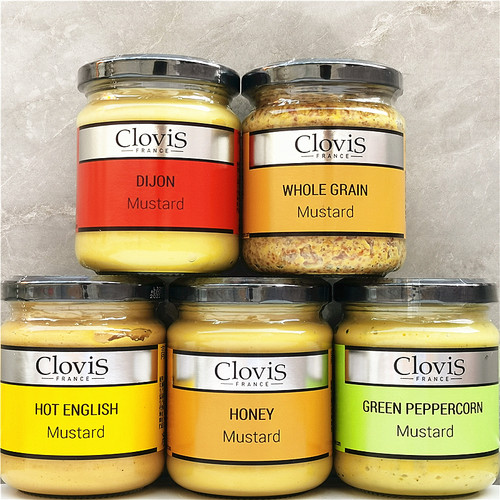 高洛法国调味料clovis芥末籽