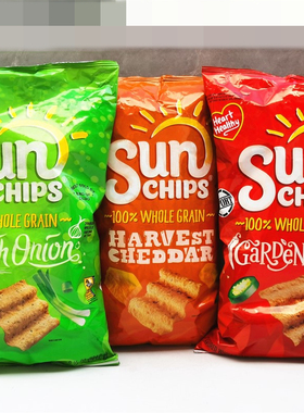 Sun Chips Whole Grain Snacks美国阳光玉米五谷脆片全麦玉米片