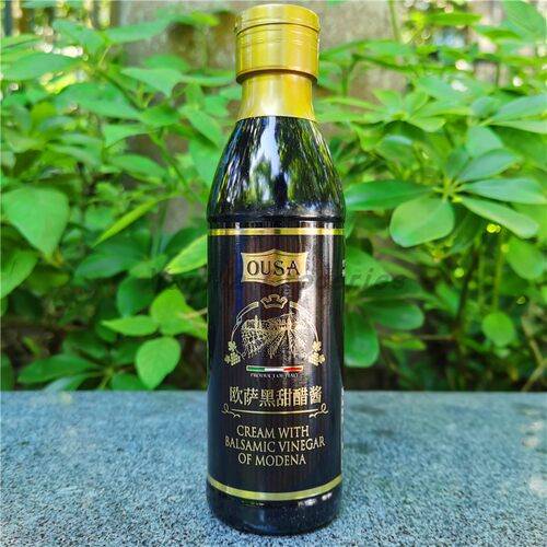 l欧萨摩德纳黑甜醋酱葡萄酒醋
