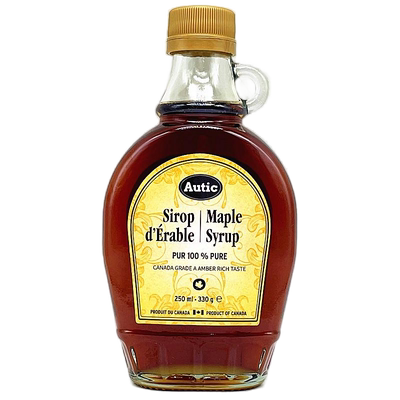 250ml 加拿大进口奥帝纯枫糖浆Autis Maple Syrup 100% Pure