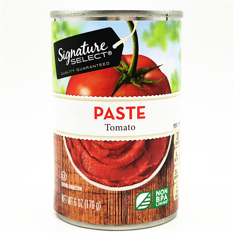 170g Signature Select Tomato Paste美国进口塞夫威牌番茄膏