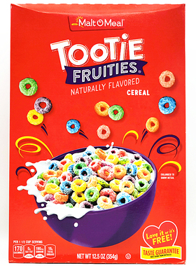 Malt O Meal Tootie美国美多麦五彩水果味棉花糖蛋糕装饰燕麦圈片