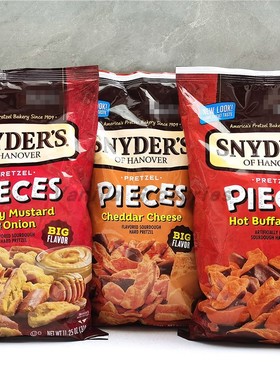 Snyders Pretzel Piece美国施耐德酥脆饼干碱水咸面包碎酥片